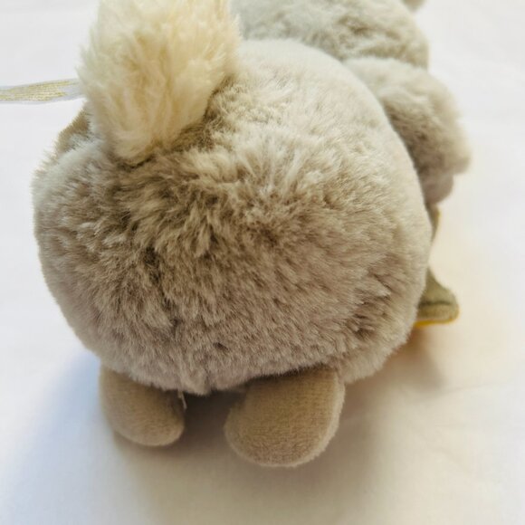 Bunnies by the Bay Gray Rabbit Plush Cricket Island Bloom Bunny 7" Toy Sun Star - Picture 15 of 15